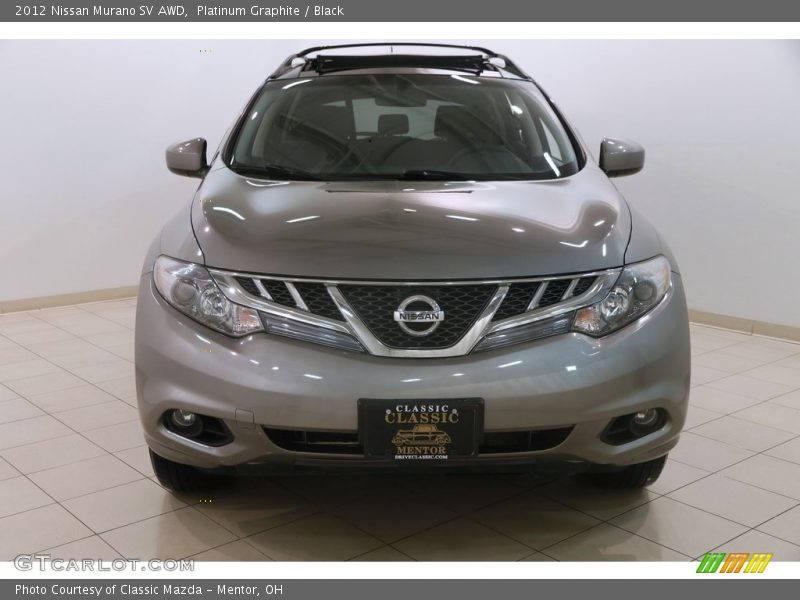 Platinum Graphite / Black 2012 Nissan Murano SV AWD