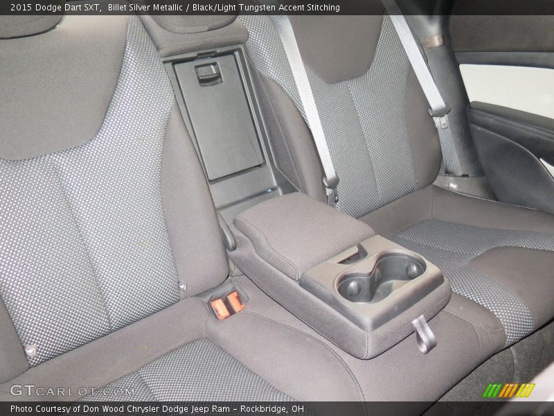 Billet Silver Metallic / Black/Light Tungsten Accent Stitching 2015 Dodge Dart SXT