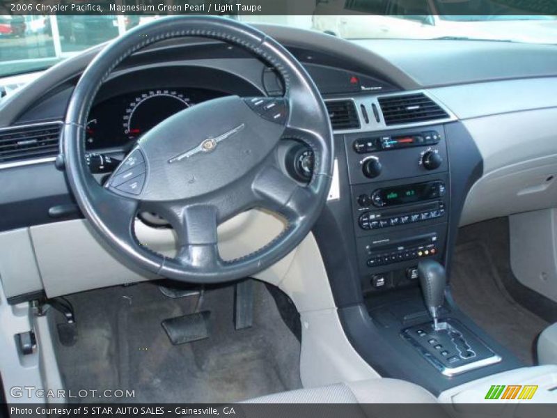 Magnesium Green Pearl / Light Taupe 2006 Chrysler Pacifica