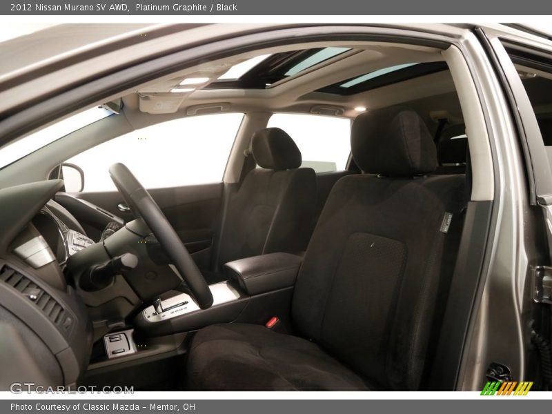 Platinum Graphite / Black 2012 Nissan Murano SV AWD