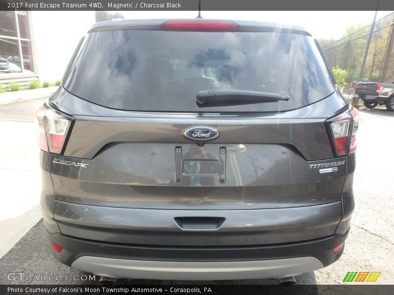 Magnetic / Charcoal Black 2017 Ford Escape Titanium 4WD