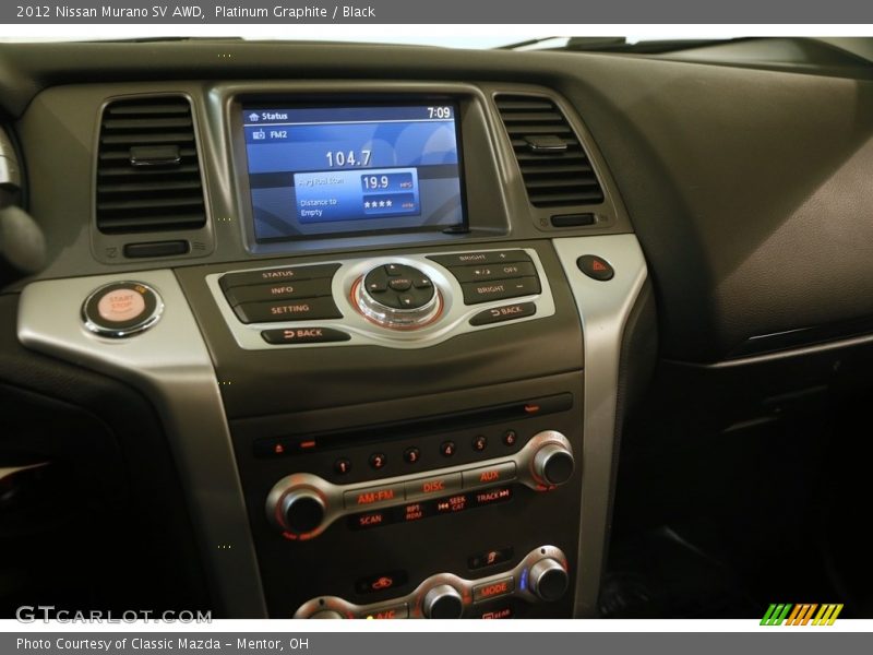 Platinum Graphite / Black 2012 Nissan Murano SV AWD