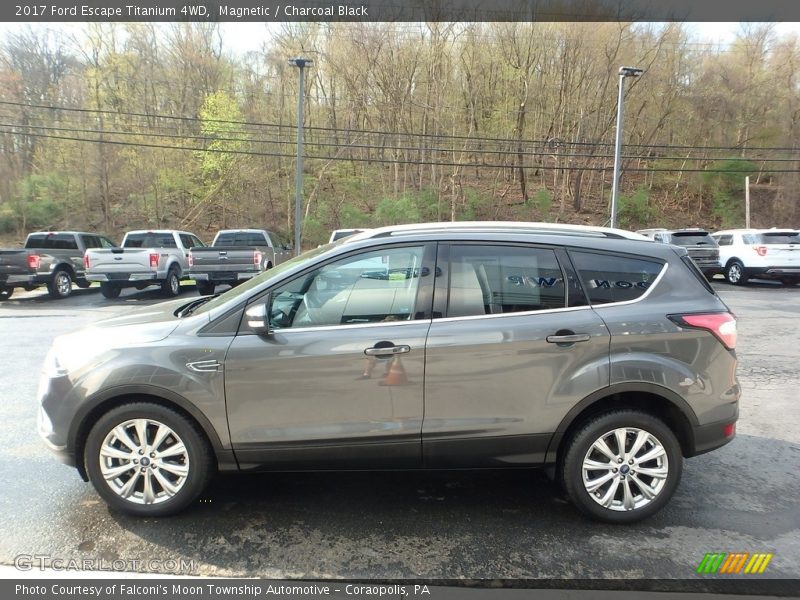 Magnetic / Charcoal Black 2017 Ford Escape Titanium 4WD