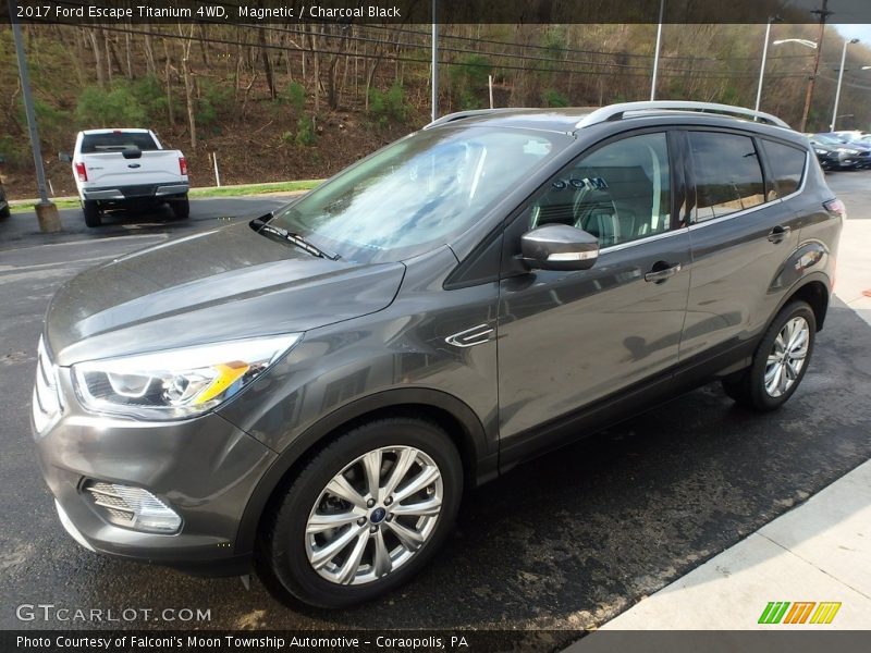 Magnetic / Charcoal Black 2017 Ford Escape Titanium 4WD
