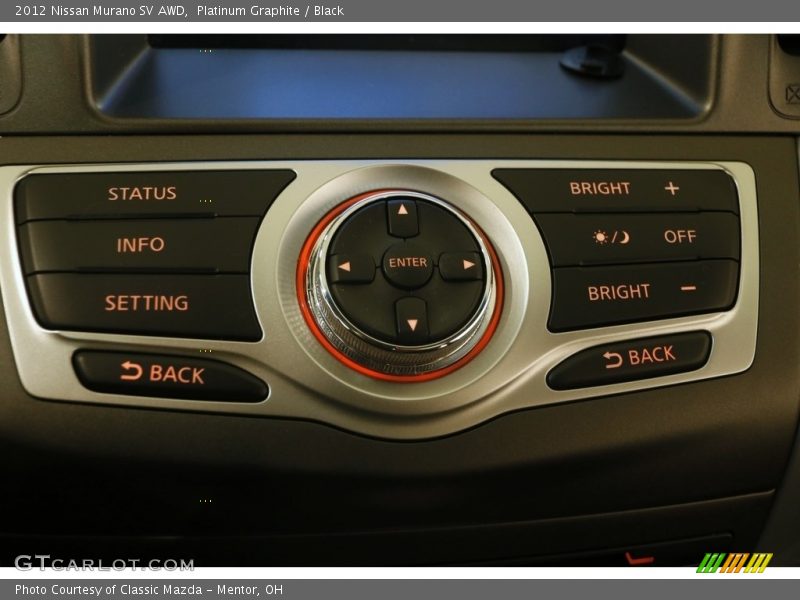 Platinum Graphite / Black 2012 Nissan Murano SV AWD