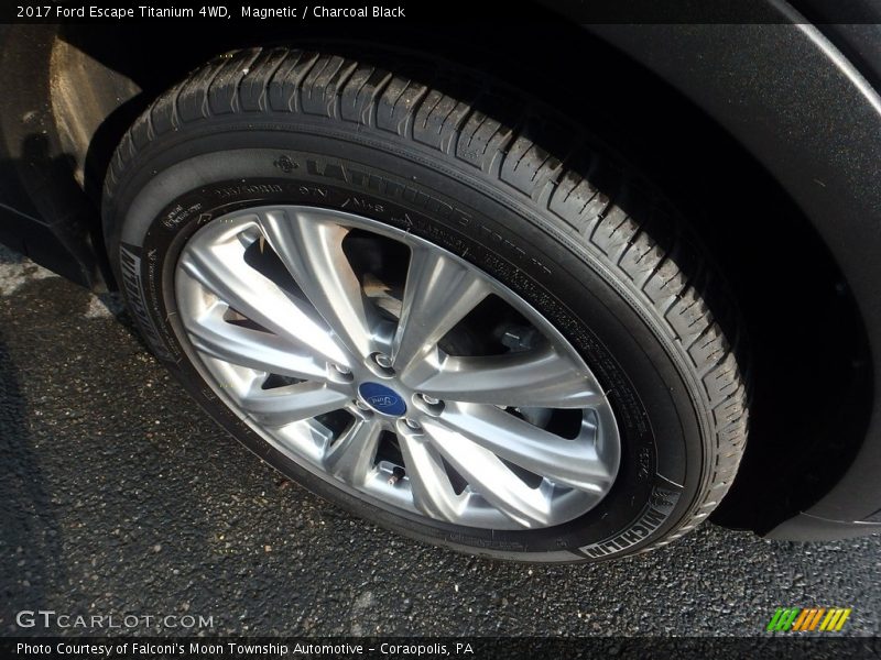 Magnetic / Charcoal Black 2017 Ford Escape Titanium 4WD