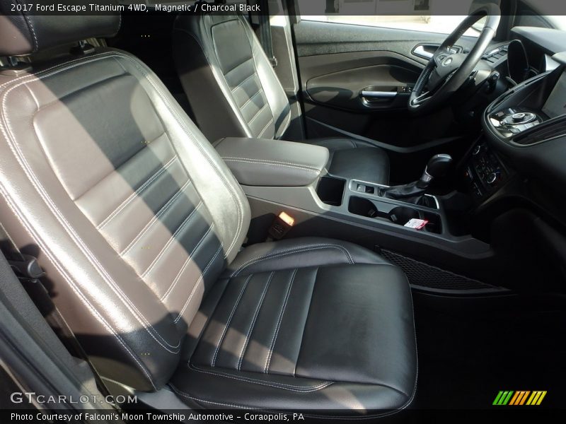 Magnetic / Charcoal Black 2017 Ford Escape Titanium 4WD