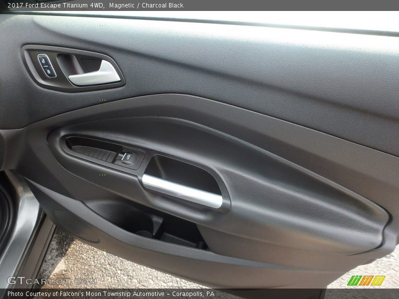 Magnetic / Charcoal Black 2017 Ford Escape Titanium 4WD