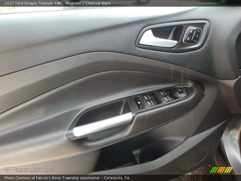 Magnetic / Charcoal Black 2017 Ford Escape Titanium 4WD