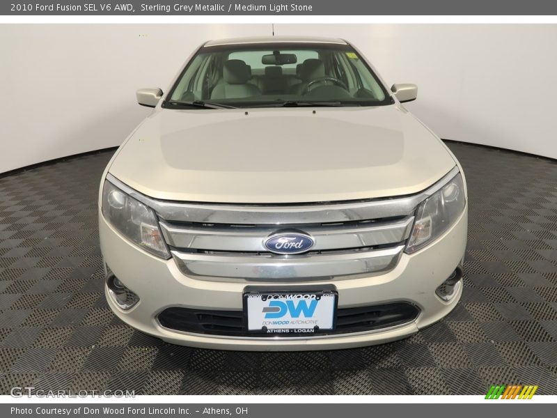 Sterling Grey Metallic / Medium Light Stone 2010 Ford Fusion SEL V6 AWD