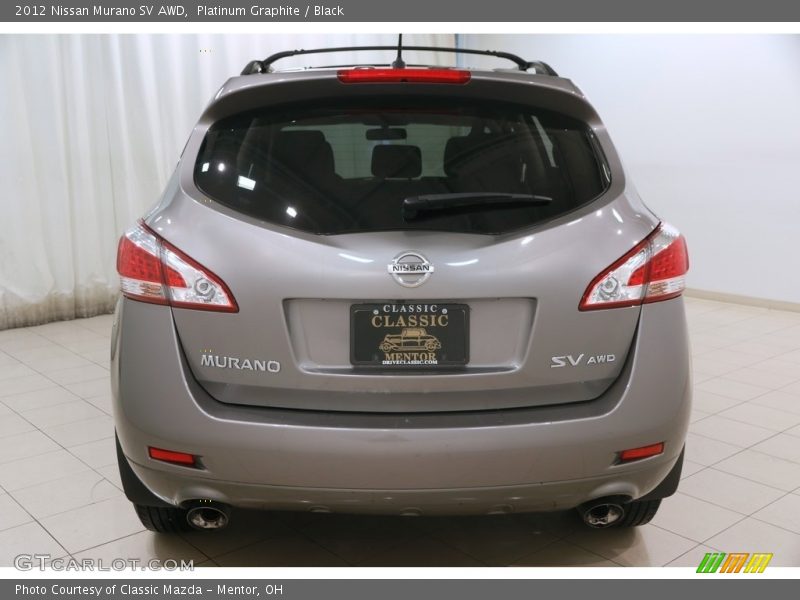 Platinum Graphite / Black 2012 Nissan Murano SV AWD