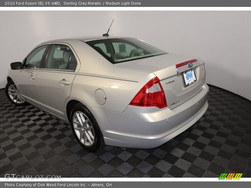 Sterling Grey Metallic / Medium Light Stone 2010 Ford Fusion SEL V6 AWD