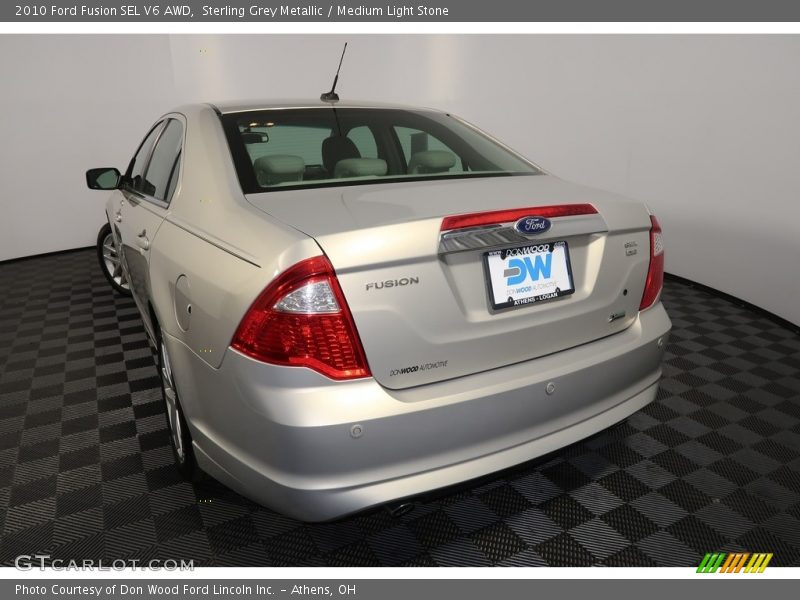 Sterling Grey Metallic / Medium Light Stone 2010 Ford Fusion SEL V6 AWD