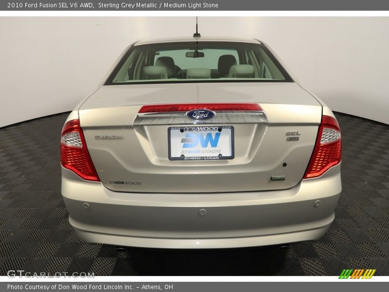 Sterling Grey Metallic / Medium Light Stone 2010 Ford Fusion SEL V6 AWD