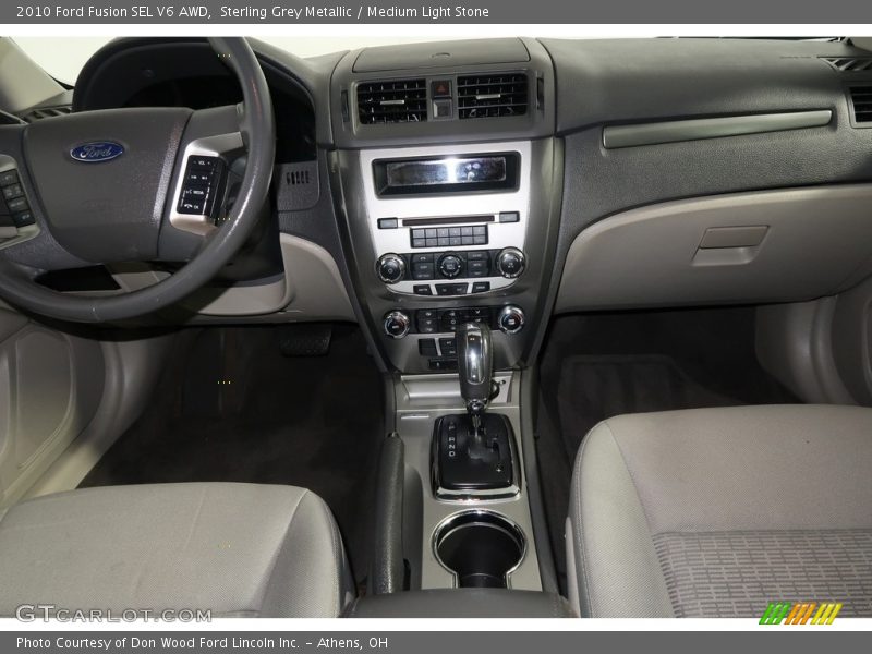 Sterling Grey Metallic / Medium Light Stone 2010 Ford Fusion SEL V6 AWD