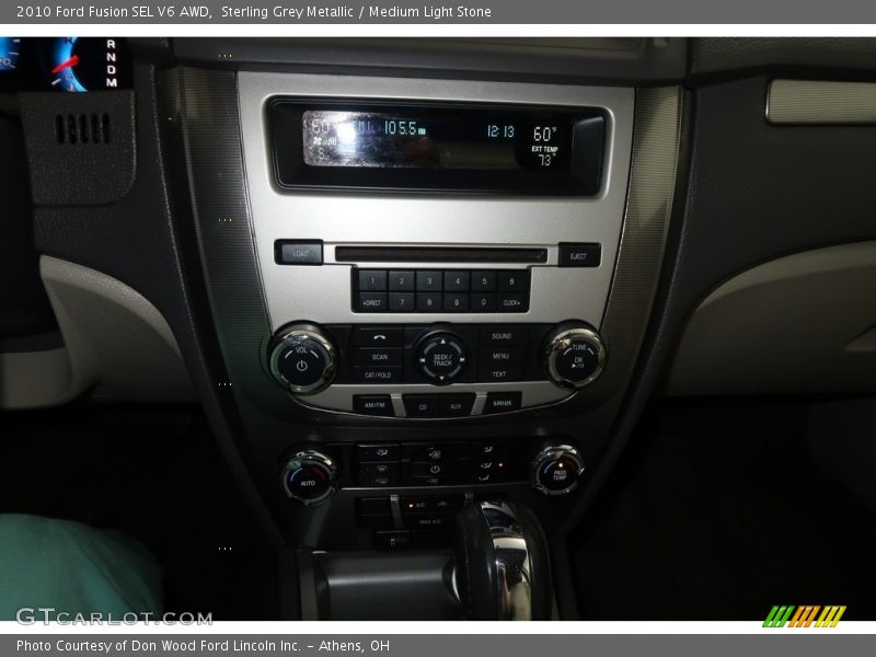 Sterling Grey Metallic / Medium Light Stone 2010 Ford Fusion SEL V6 AWD