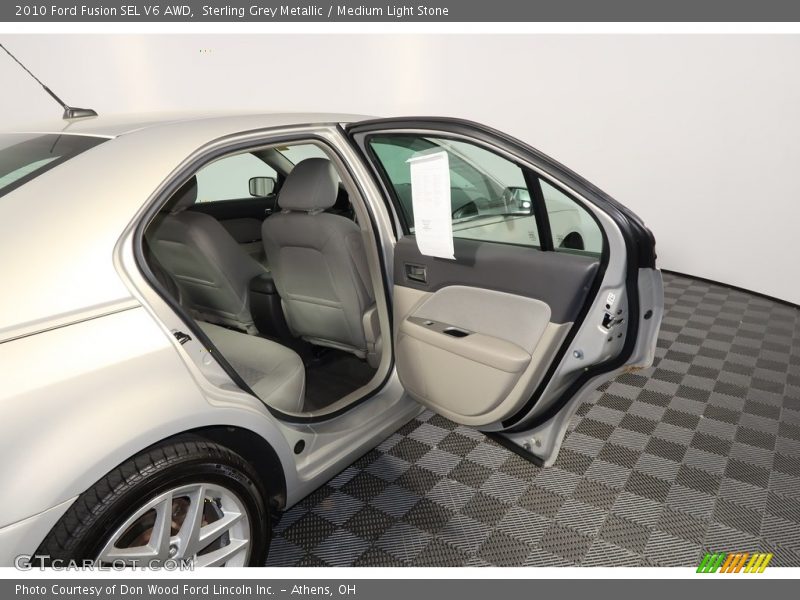 Sterling Grey Metallic / Medium Light Stone 2010 Ford Fusion SEL V6 AWD