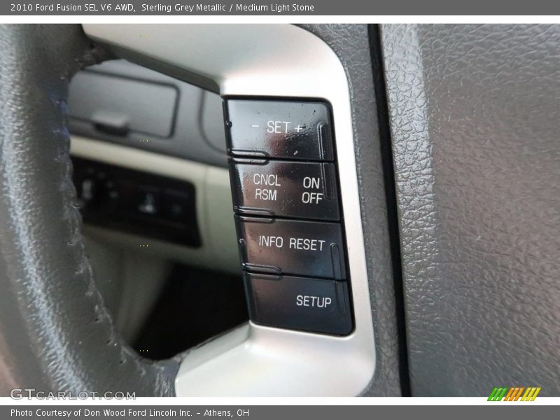 Sterling Grey Metallic / Medium Light Stone 2010 Ford Fusion SEL V6 AWD