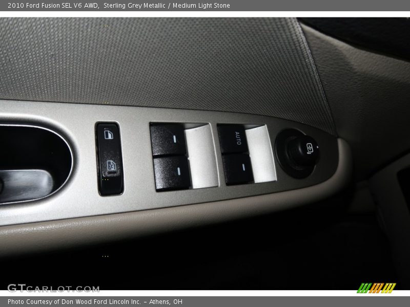 Sterling Grey Metallic / Medium Light Stone 2010 Ford Fusion SEL V6 AWD