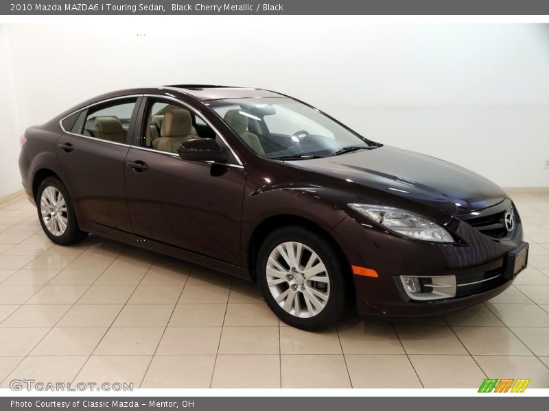 Black Cherry Metallic / Black 2010 Mazda MAZDA6 i Touring Sedan