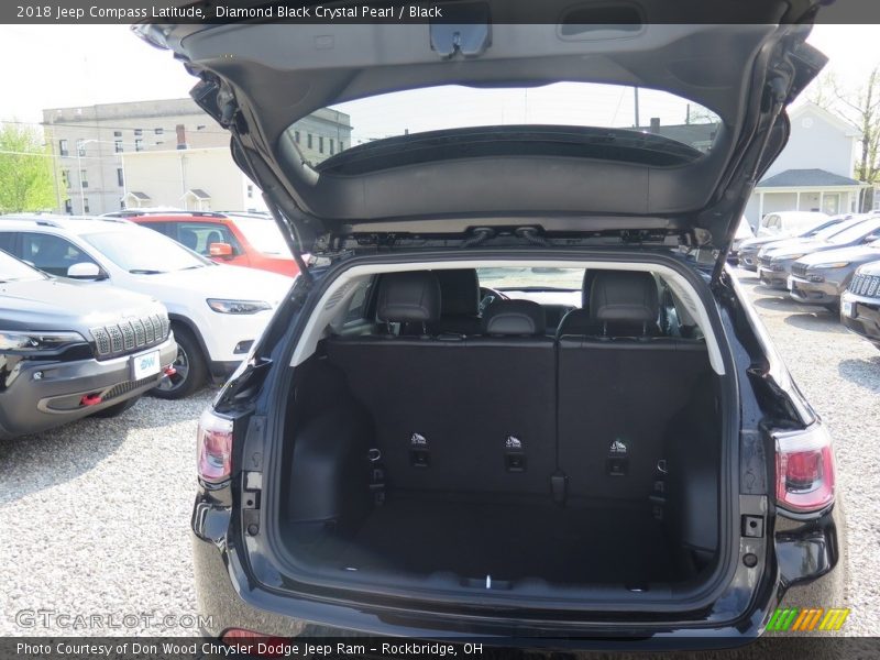 Diamond Black Crystal Pearl / Black 2018 Jeep Compass Latitude