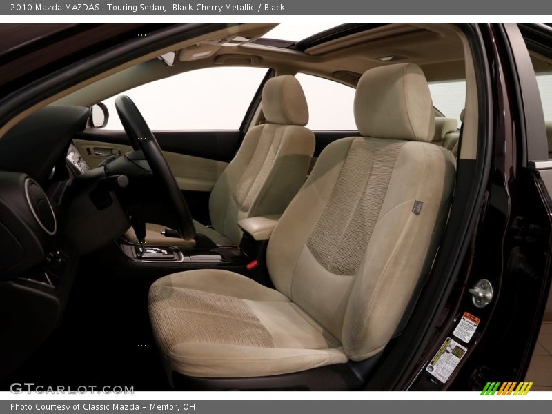 Black Cherry Metallic / Black 2010 Mazda MAZDA6 i Touring Sedan