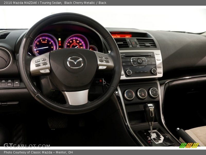Black Cherry Metallic / Black 2010 Mazda MAZDA6 i Touring Sedan