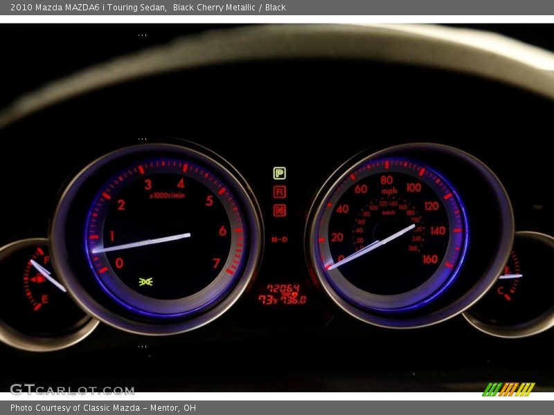 Black Cherry Metallic / Black 2010 Mazda MAZDA6 i Touring Sedan