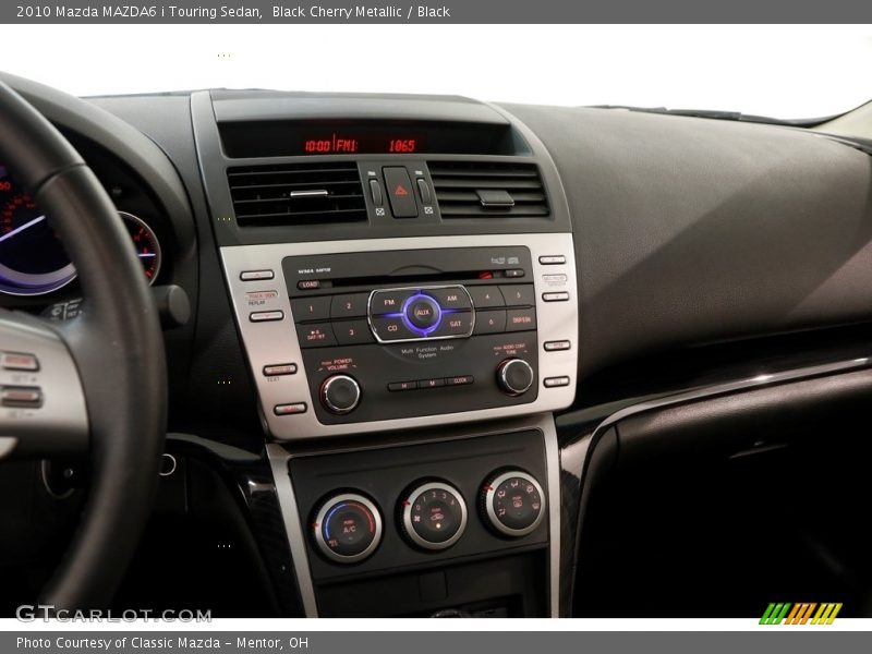 Black Cherry Metallic / Black 2010 Mazda MAZDA6 i Touring Sedan