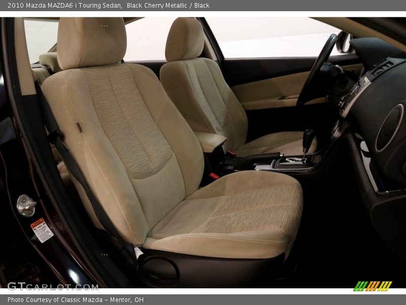 Black Cherry Metallic / Black 2010 Mazda MAZDA6 i Touring Sedan