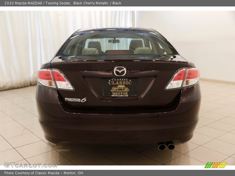 Black Cherry Metallic / Black 2010 Mazda MAZDA6 i Touring Sedan
