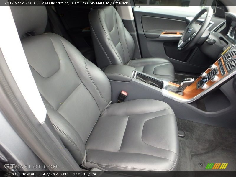 Osmium Grey Metallic / Off Black 2017 Volvo XC60 T5 AWD Inscription
