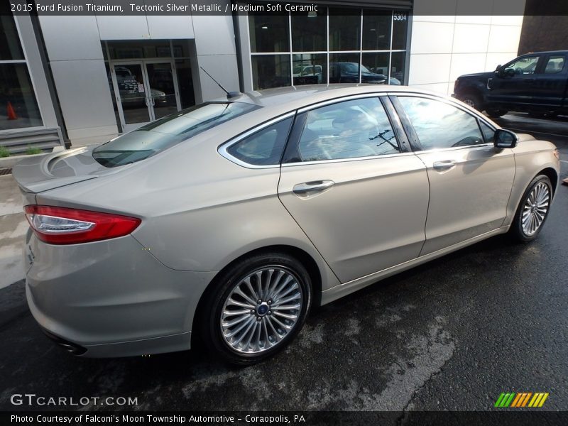 Tectonic Silver Metallic / Medium Soft Ceramic 2015 Ford Fusion Titanium