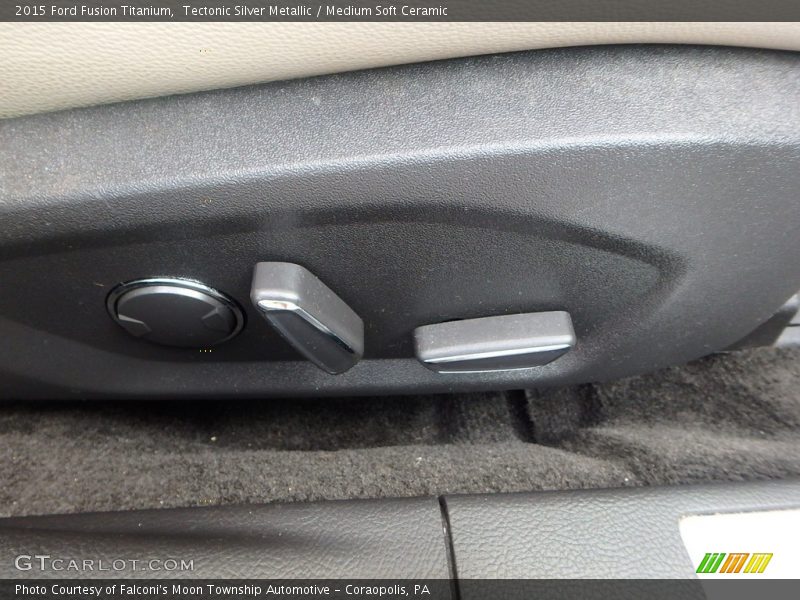 Tectonic Silver Metallic / Medium Soft Ceramic 2015 Ford Fusion Titanium