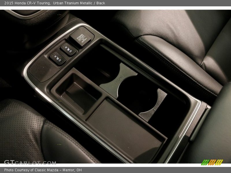 Urban Titanium Metallic / Black 2015 Honda CR-V Touring