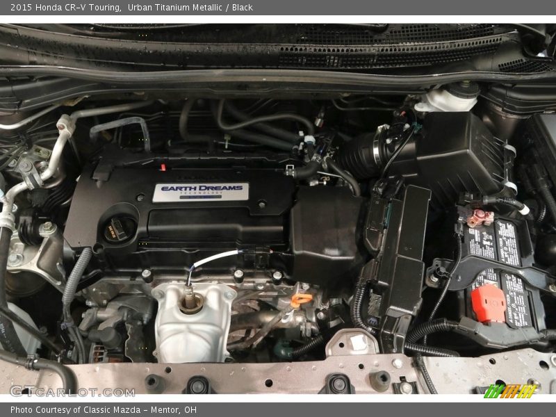 Urban Titanium Metallic / Black 2015 Honda CR-V Touring