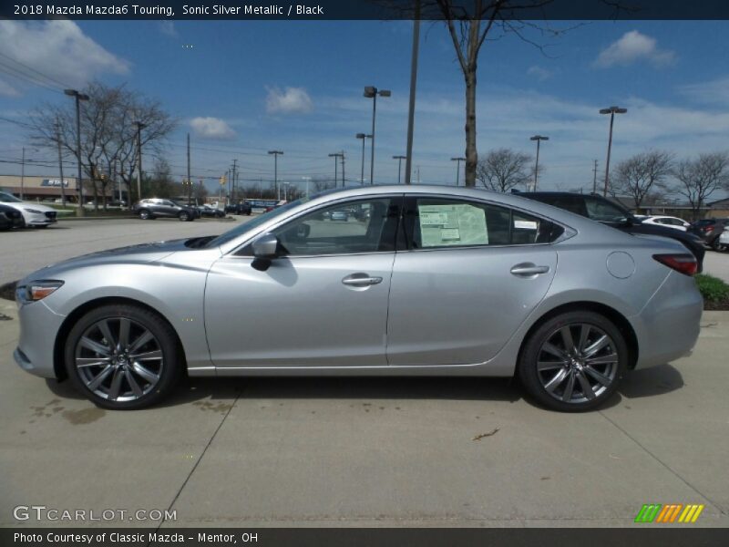  2018 Mazda6 Touring Sonic Silver Metallic