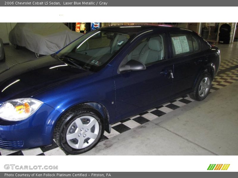 Laser Blue Metallic / Gray 2006 Chevrolet Cobalt LS Sedan