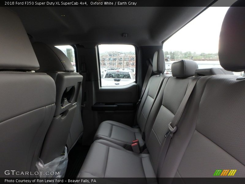 Rear Seat of 2018 F350 Super Duty XL SuperCab 4x4