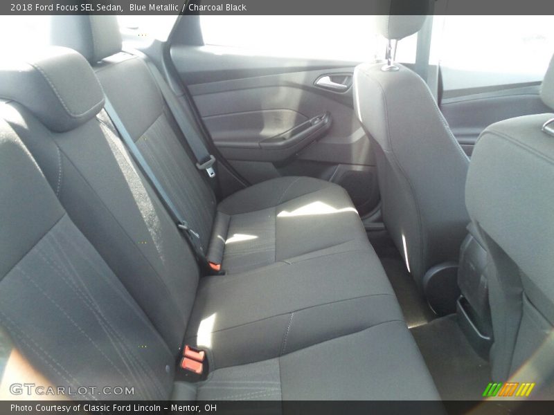 Blue Metallic / Charcoal Black 2018 Ford Focus SEL Sedan