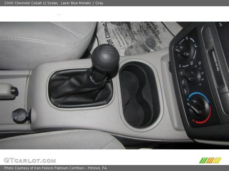 Laser Blue Metallic / Gray 2006 Chevrolet Cobalt LS Sedan
