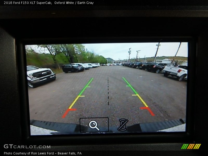 Oxford White / Earth Gray 2018 Ford F150 XLT SuperCab