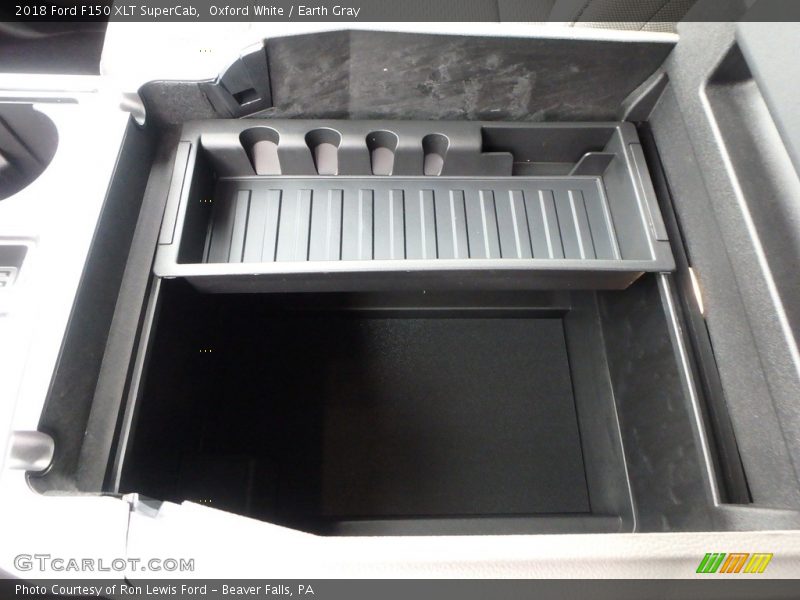 Oxford White / Earth Gray 2018 Ford F150 XLT SuperCab