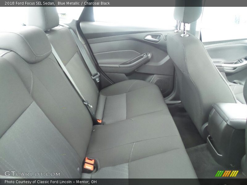 Blue Metallic / Charcoal Black 2018 Ford Focus SEL Sedan