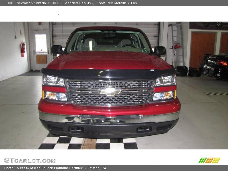 Sport Red Metallic / Tan 2006 Chevrolet Silverado 1500 LT Extended Cab 4x4