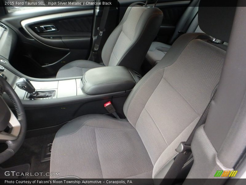 Ingot Silver Metallic / Charcoal Black 2015 Ford Taurus SEL