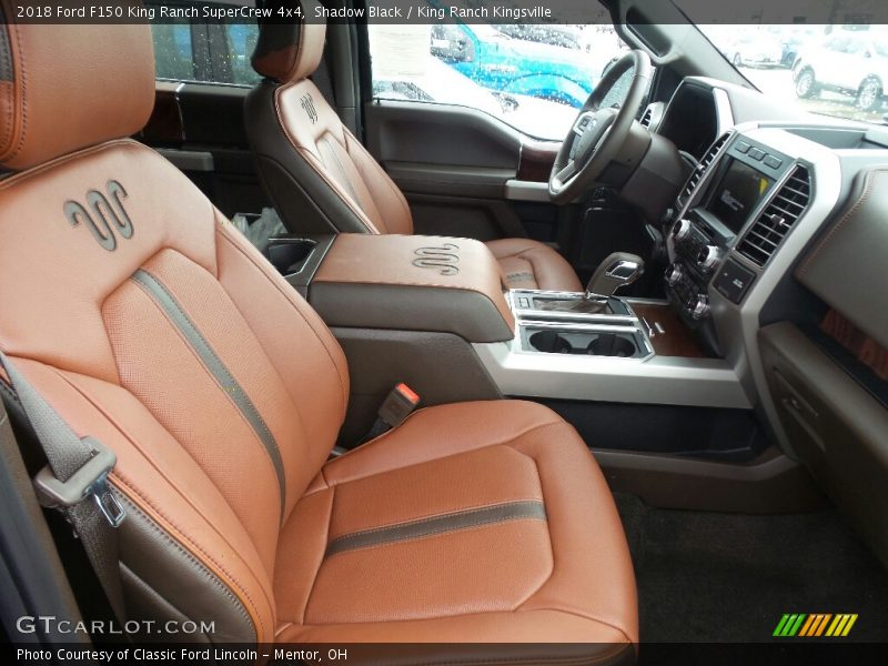 Front Seat of 2018 F150 King Ranch SuperCrew 4x4