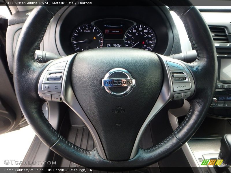 Metallic Slate / Charcoal 2013 Nissan Altima 2.5 SL