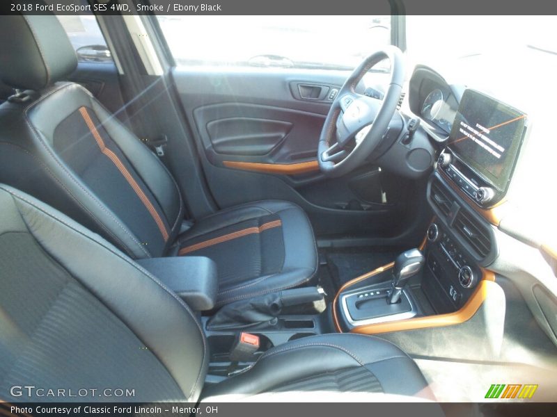 Smoke / Ebony Black 2018 Ford EcoSport SES 4WD