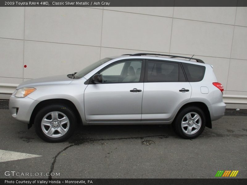Classic Silver Metallic / Ash Gray 2009 Toyota RAV4 4WD
